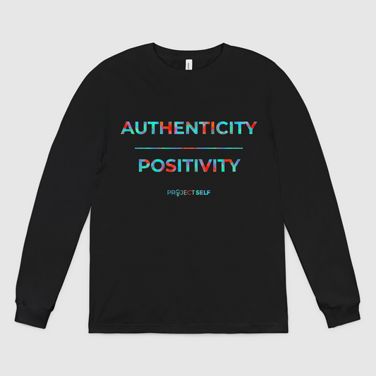 Authenticity Over Positivity Men's Longsleeve