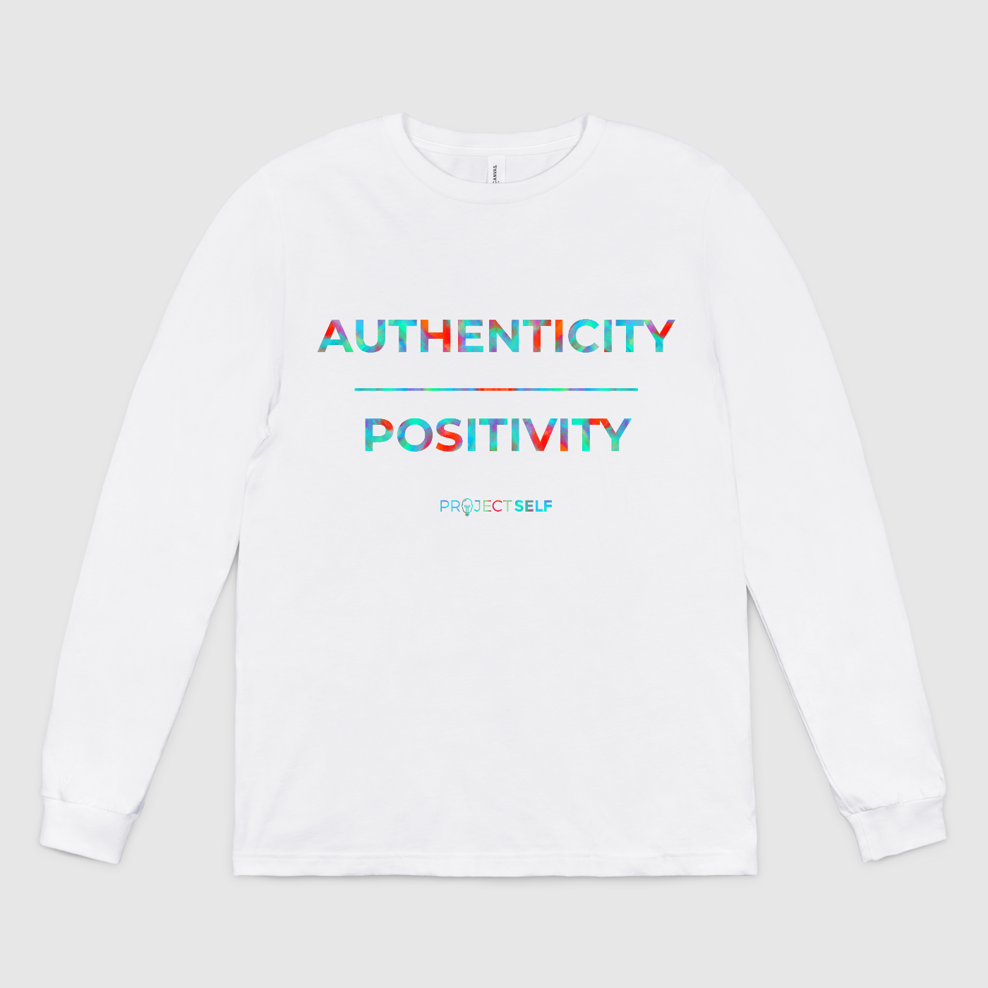 Authenticity Over Positivity Men's Longsleeve