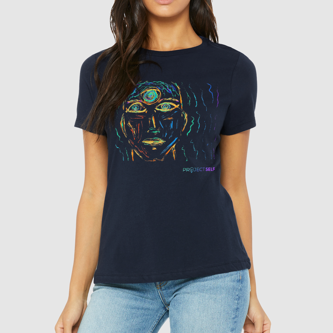 Third Eye Vibrations Womens Tee