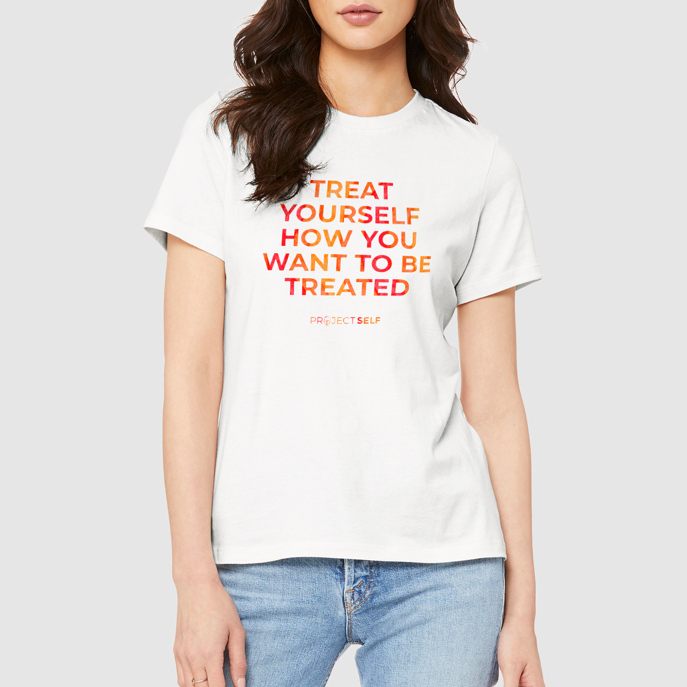 Treat Yourself Womens Tee (Warm)